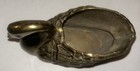 Vintage Solid Brass Swan  Planter Very Heavy