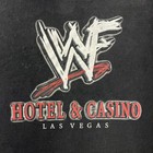 Vintage Wwf Hotel   Casino Shirt Mens Large Black Wrestling Las Vegas Tee