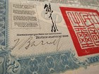 China 1913 Chinese Reorganisation 100 Pounds Gold Coupons Bond Loan Dab Waterlow