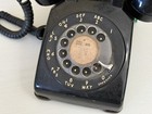 Vintage Black Rotary Dial Phone Bell System Western Electric Model 500 Telephone