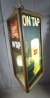 Vintage 1982 Miller High Life Beer Lighted Rotating Motion Clock Sign Display