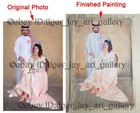 Custom Made A  Artwork From Your Photo Image Anniversary Customized Personalized