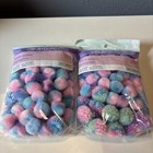 Creatology   Pink  Purple  Green    Blue Pom-poms  2 Pack  New  Total Of 160 Pcs