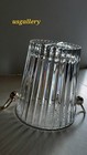 Rare Vintage Crystal Hand Cut Champagne Wine Bucket Chiller