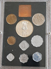 1972 Proof 25th Anniversary Of India s Independence Comm  9 Coins Bombay Mint