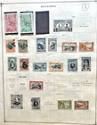 Bulgaria Stamps  1879 - 1949 Mint   Used Collection Of 500  Stamps On 22 Pages