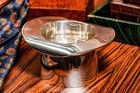 Whimsical Ralph Lauren Home Finley Silverplate Nut Bowl Vintage Top Hat Barware