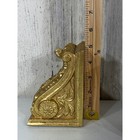 Gold Ornate Bookends 5 5in Baroque Scroll Floral Resin Corbel Set Of 2 Read
