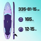 Pooboo 11  Inflatable Stand Up Paddle Board 6  Thick Blow Up Sup Paddle Boardc4w