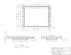 19 Inch Arcade Game Led Monitor For Arcade Cabinets  Jamma   Mame   Multicade
