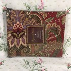  1  Raymond Waites Ancient Kingdom Red One Pocket Top Valance 84  X 18  New