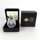 2026 Canada  20 Pysanka Egg 1 Oz Fine Silver Coin - Sold Out At Rcm