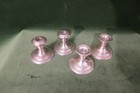 La Pierre Sterling Silver Weighted Candlesticks