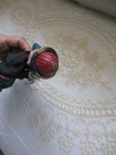 Antique Chinese Mission Opera Character Merchant Silk Clothes Clay 10  Doll