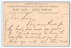 C1905 In Native Quarters Vendors Hong Kong China Posted Antique Postcard