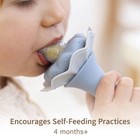 Baby Fruit Feeder With Freezer Tray  Bpa Free Silicone Food Feeder For Infant   