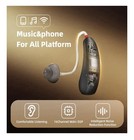 New  Sealed  Free Shipping  Vodeson Advanced Bluetooth Hearing Aids-rechargeable