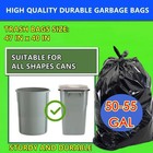 55 Gallon Trash Bag  66 Count Garbage Trash Bags  2 0 Mil Heavy Duty 40 X 47    