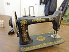 Antique  New Home Sewing Machine Treadle Head W shuttle  Bobbin