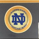 Notre Dame Fighting Irish Medallion Frame Kit 8x10 Photo Double Mat Horizontal