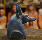 Authentic Ancient Egyptian Antique Rare God Anubis Statue Figurine Bc