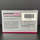 Vintage Realistic Supertape Mii-90 Blank Audio Cassette Tape New Sealed