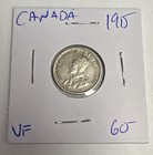 1915 Canada 10 Cent Silver Dime Coin