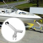 Boat Trailer Winch Stand With Roller Fits3 x4 frames Multiple Height Adjustments