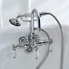 Kingston Brass Vintage Clawfoot Tub Filler   Hand Shower Polished Chrome Cc10t1
