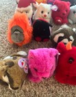 Puffkins Mini Plush Stuffed Animal Lot  34  W  Tags Assorted