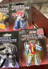 Lot Of 5 Transformers Action Figures 2-megatron Starscream Optimus Prime Bumble