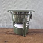 Vintage Beccon Kerosene Stove Enamel Cooking Appliance 2-burner Heater