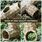 Rabbit Tunnel Toys Nest Hamster Playing Hideaway Grass