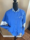 Vintage The Jacket Factory Button Up Kentucky Bomber Jacket Made In Usa Sz Med