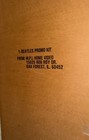 Vtg 1980 s Beatles Mpi Home Video Standee Store Display Vhs Help hard Days Night