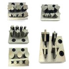 Jewelry Heart Shape Sheet Metal Disc Cutter Chain Shape End Caps Punching Die