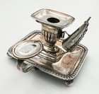Georgian Child   s Chamberstick Old Sheffield Plate C1800