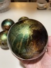 Centerpiece Glass Balls Blue Bronze Black Gold  Foil Sphere Home Decoration 5
