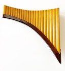 Professional Tenor Panplute Of 22 Tubes Made It In Peru Hard Case Included