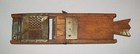 Old Antique Vtg Ca 1900s Unusual Multi Use Wooden Hand Slicer Grater Press