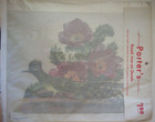 Vtg 1970s Roadrunner Cactus Flower Iron On Transfer
