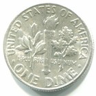 1957 Silver Roosevelt Dime      Mint State   