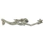 Mermaid Star Wall Art Wood Carving White Bali Nautical Beach Cottage Decor Art
