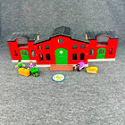 Rare Brio World Horse Stable 33791 Wooden Railway Fold Out Barn Lot  read 