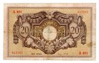 Italie Somalia Italy Somalia Italia Somaliland 20 Somali 1950 Circolazion A 031