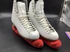 Riedell Stride  223 Figure Ice Skates Capri Stainless Steel Blades Sz 6 Wide