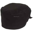 Elastic Band Mens Wonderwork Unisex Scrub Cap Hat Black Surgical One Size Black