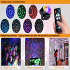 Rotating Laser Projector Stage Light Led Rgb Dj Disco Ktv Show Party Usb Light