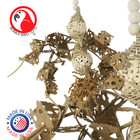 Bonka Bird Toys 2557 Sola Spider Medium Parrot Natural Chew Cage Toy