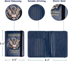 Passport Holder Cover Rfid Blocking Leather Wallet Card Slot Travel Accessories